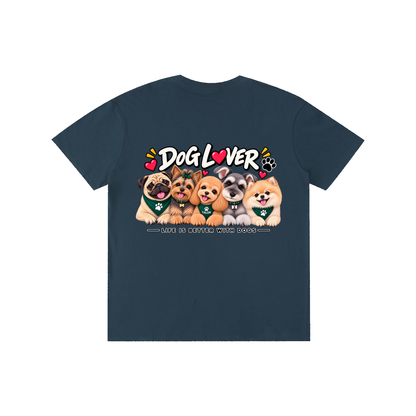DOG | ベーシック ユニセックス コットンTシャツ / Pure Cotton Unisex T-Shirt