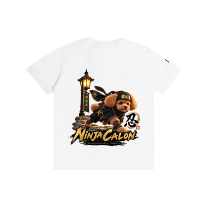 KAGURAZAKA | ユニセックス ピュアコットン Tシャツ忍者 / Pure Cotton Unisex T-Shirt