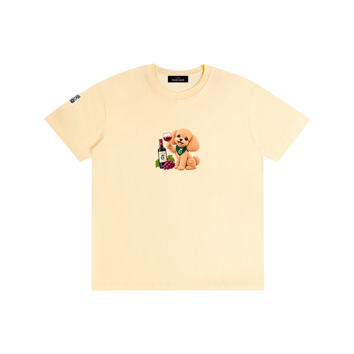 WINE SCHOLAR CALON | ピュアコットン Tシャツ（ユニセックス）/ Unisex Pure Cotton T-Shirt
