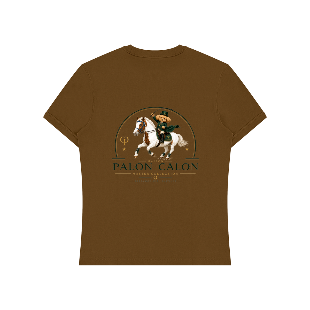 EQUESTRIAN CALON | ユニセックス ヘビーウェイト スリムフィット Tシャツ — Unisex Heavyweight Slim Fit T-Shirt