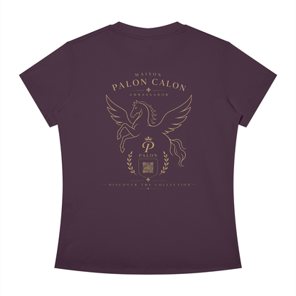 ウィメンズ スリムフィット クルーネック Tシャツ — Women's Slim Fit Crewneck T-Shirt
