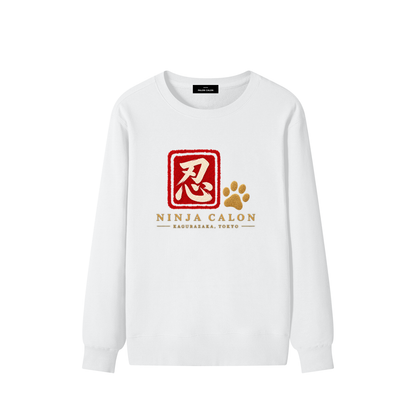 KAGURAZAKA | ユニセックス クラシック コットン スウェットシャツ忍者 | Unisex Classic Cotton Sweatshirt