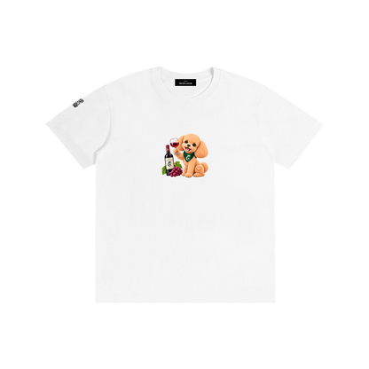 WINE SCHOLAR CALON | ピュアコットン Tシャツ（ユニセックス）/ Unisex Pure Cotton T-Shirt