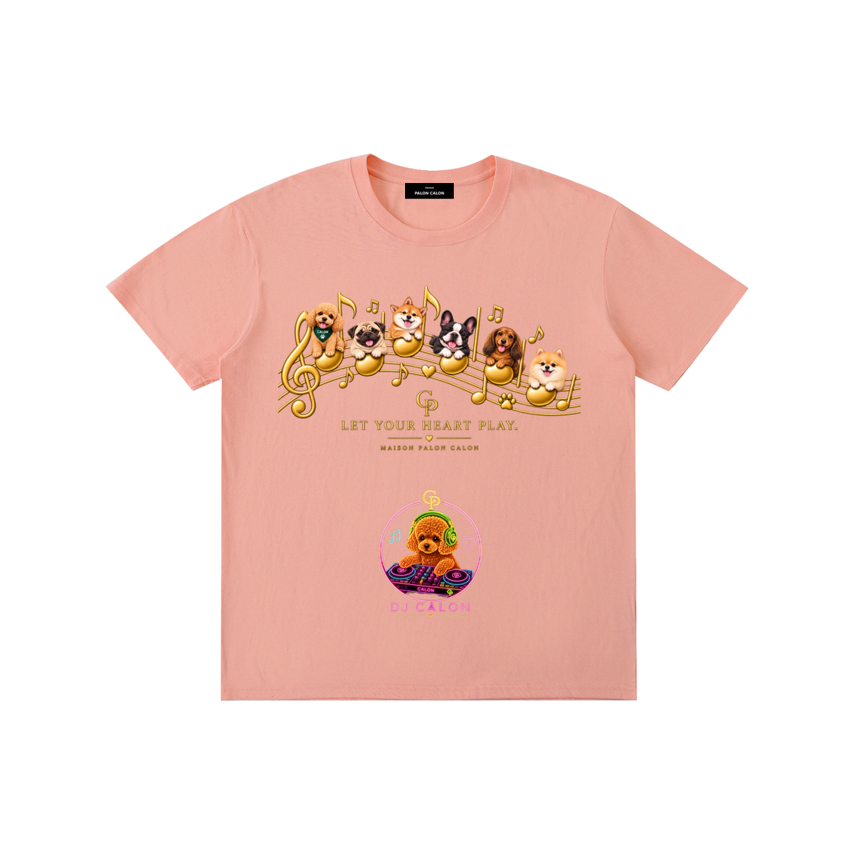 DOG | ベーシック ユニセックス コットンTシャツ / Pure Cotton Unisex T-Shirt