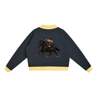 ウィメンズ モックネック スウェットシャツ — Women's Mock Neck Sweatshirt