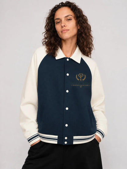 EQUESTRIAN CALON | ユニセックス コントラスト ラグラン ベースボールジャケット — Unisex Contrast Raglan Baseball Jacket