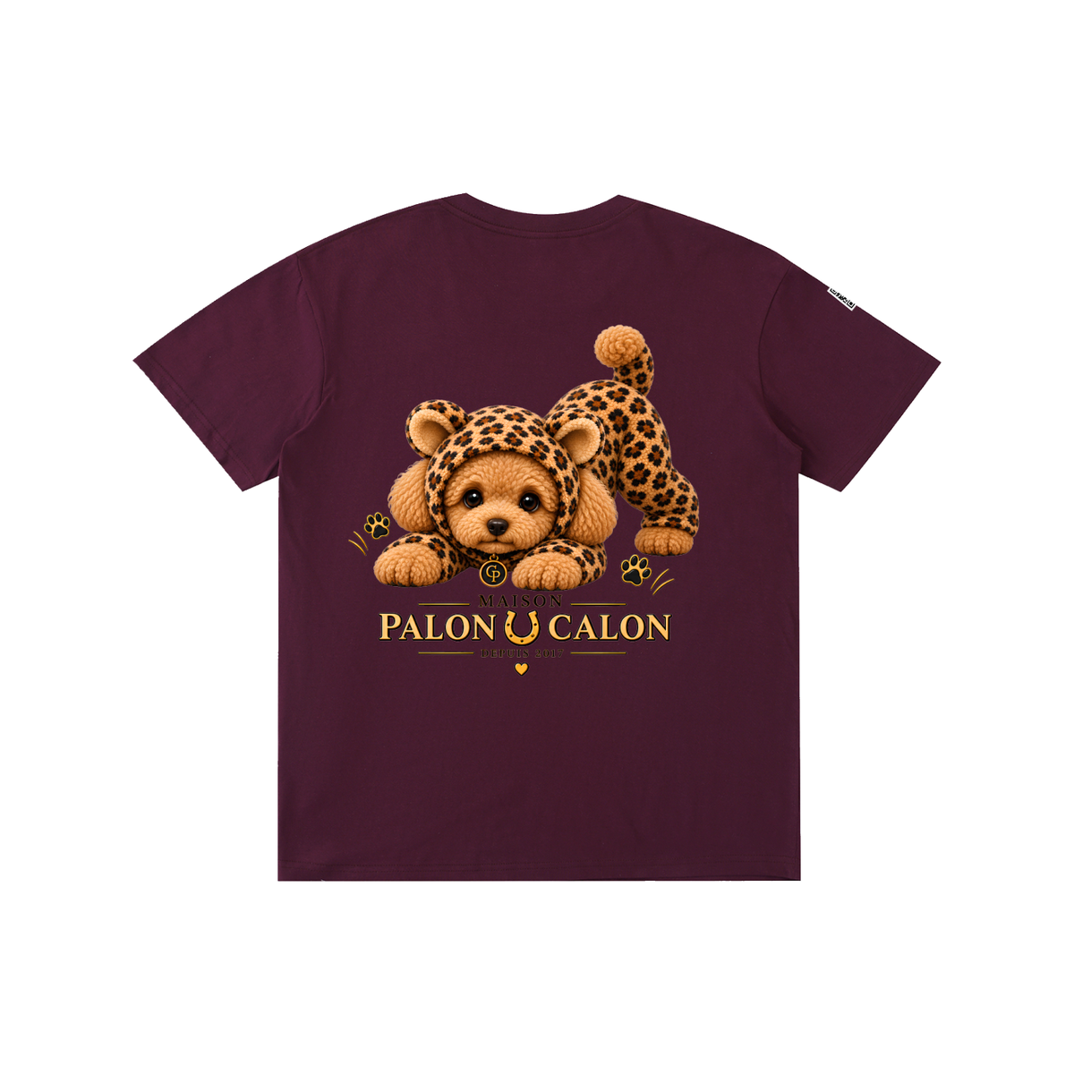 LEOPARD | ユニセックス ピュアコットン Tシャツ / Pure Cotton Unisex T-Shirt