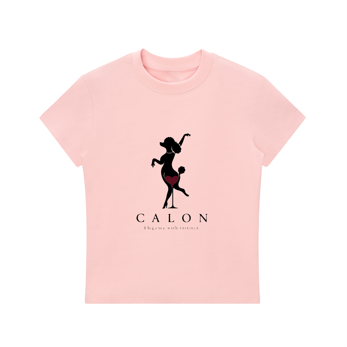 Essential Bodycon Crewneck T-Shirt