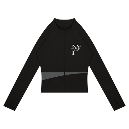 Women's Paneled Yoga Jacket