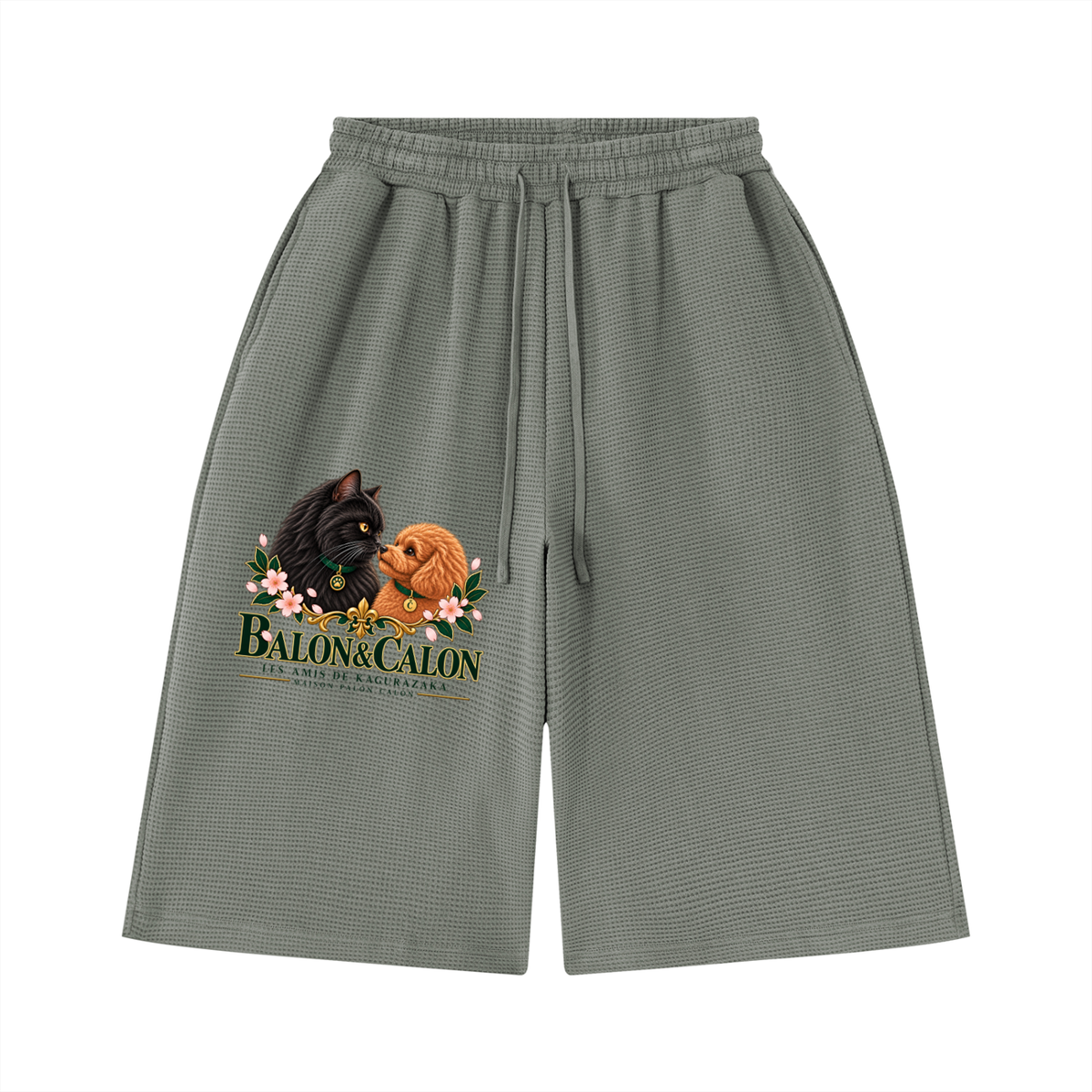 Unisex Waffle Shorts