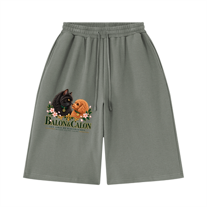 Unisex Waffle Shorts