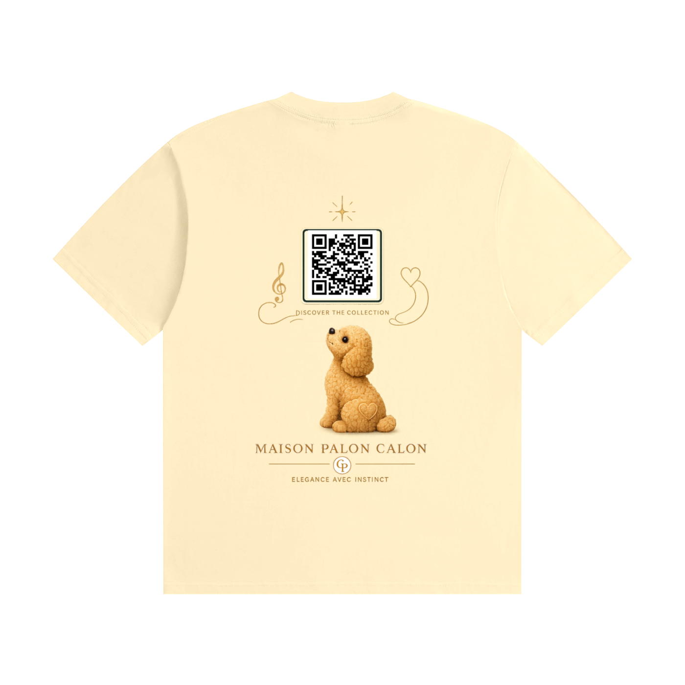 シームレスコットン Tシャツ — ユニセックス