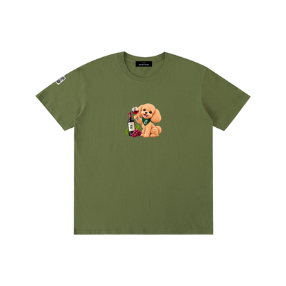 WINE SCHOLAR CALON | ピュアコットン Tシャツ（ユニセックス）/ Unisex Pure Cotton T-Shirt