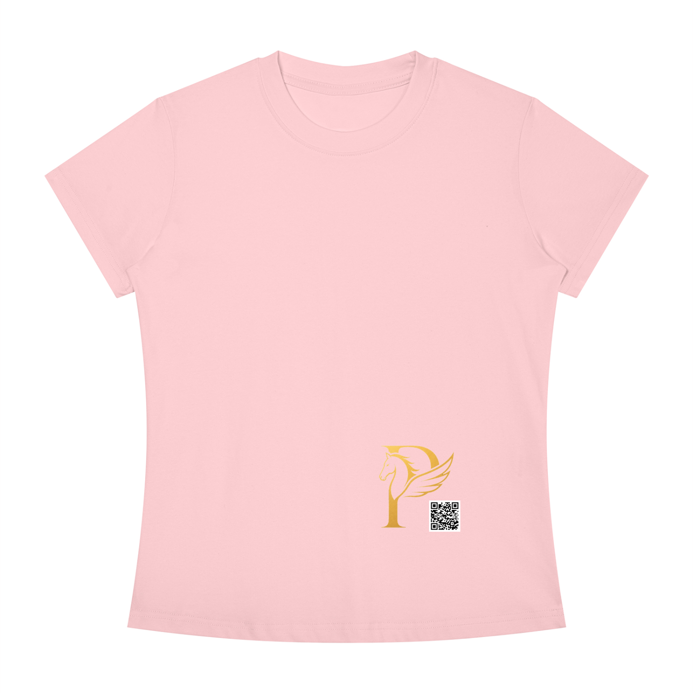 ウィメンズ スリムフィット クルーネック Tシャツ — Women's Slim Fit Crewneck T-Shirt