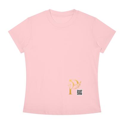 ウィメンズ スリムフィット クルーネック Tシャツ — Women's Slim Fit Crewneck T-Shirt
