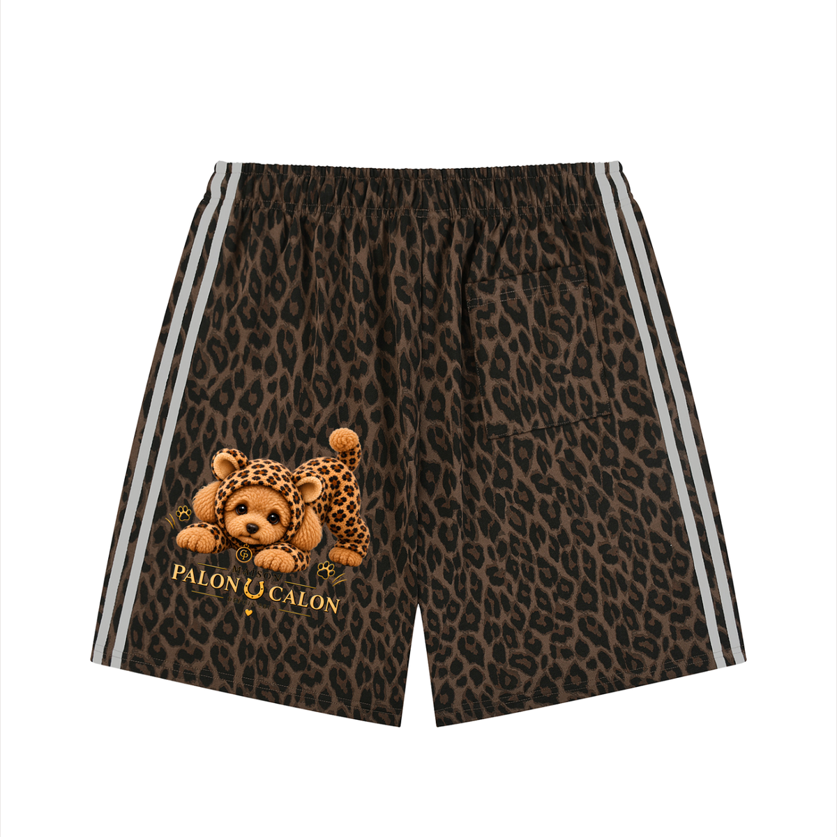 LEOPARD | レオパード ヘビーウェイト ドローストリング ショーツ（ユニセックス）/ Unisex Heavyweight Leopard Drawstring Shorts
