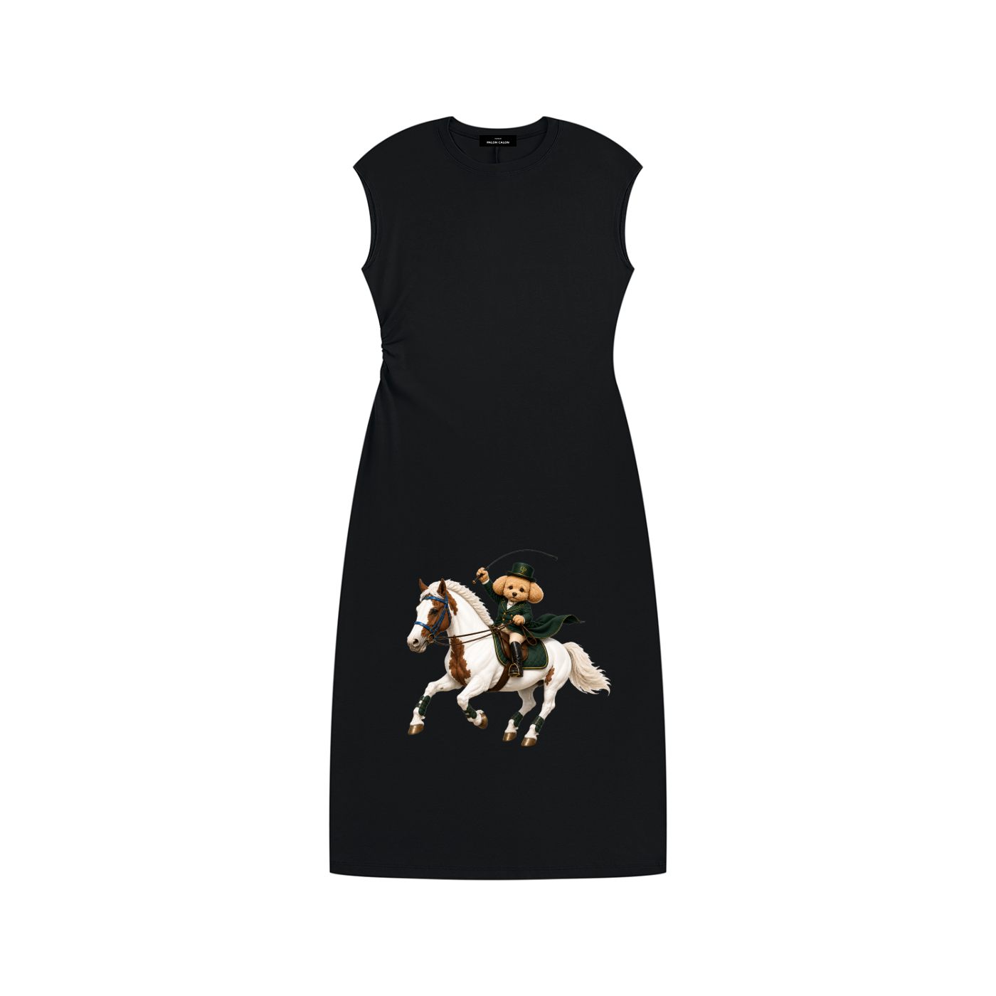 Women’s Ruched Sleeveless Dress