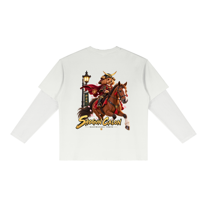 KAGURAZAKA | ユニセックス サンフェード レイヤー Tシャツ将軍 / Unisex Sunfade Layer T-Shirt