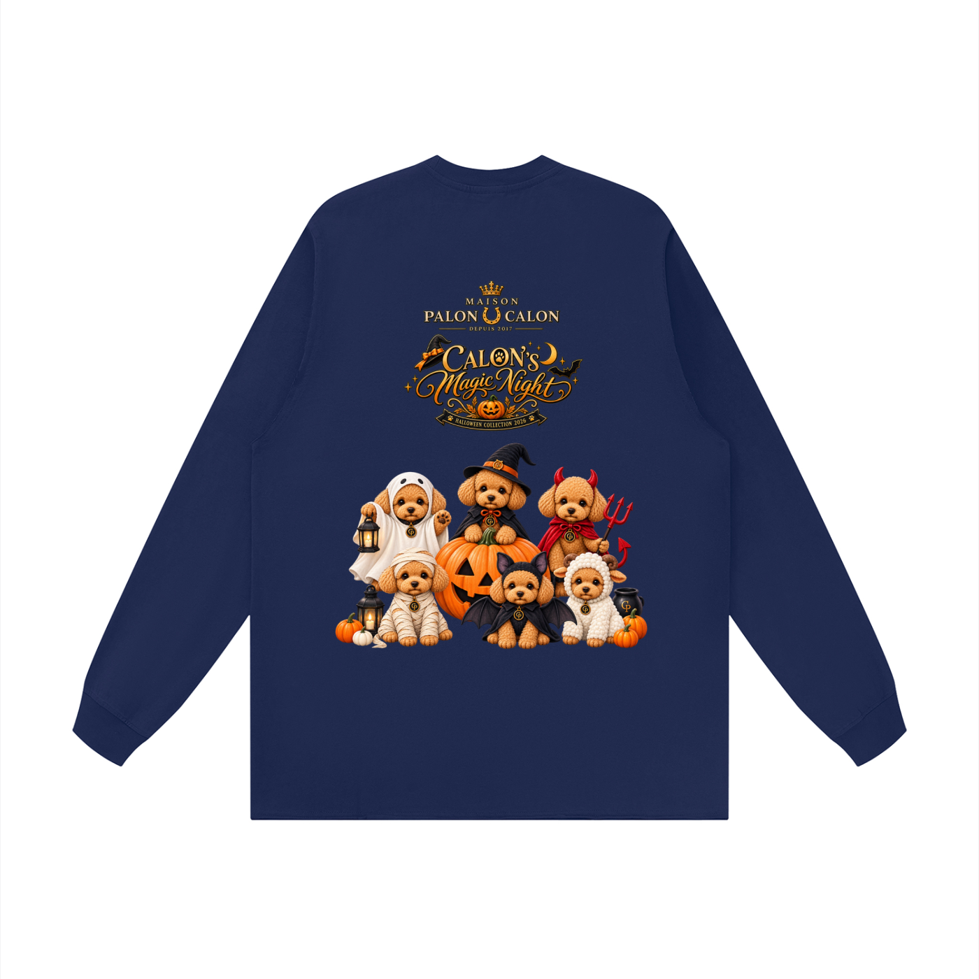 Unisex Raw Hem Long Sleeve T-Shirt