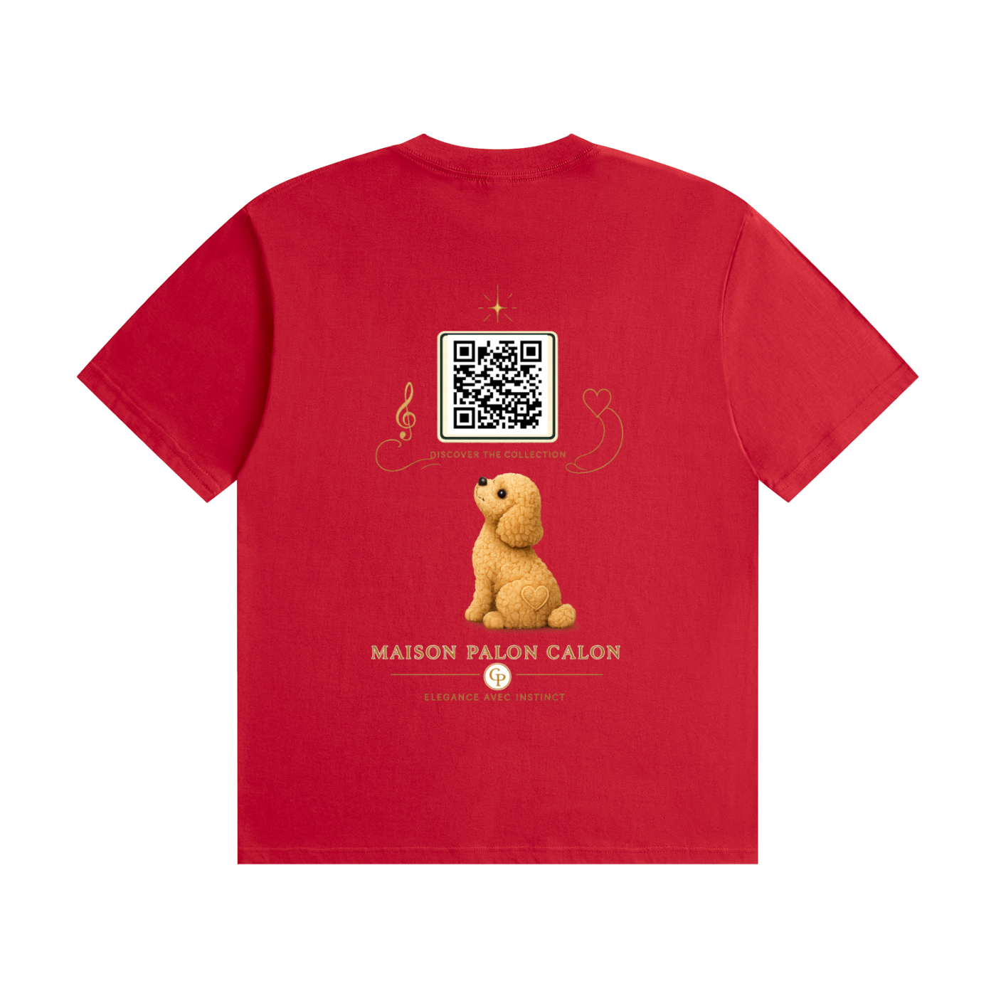 シームレスコットン Tシャツ — ユニセックス