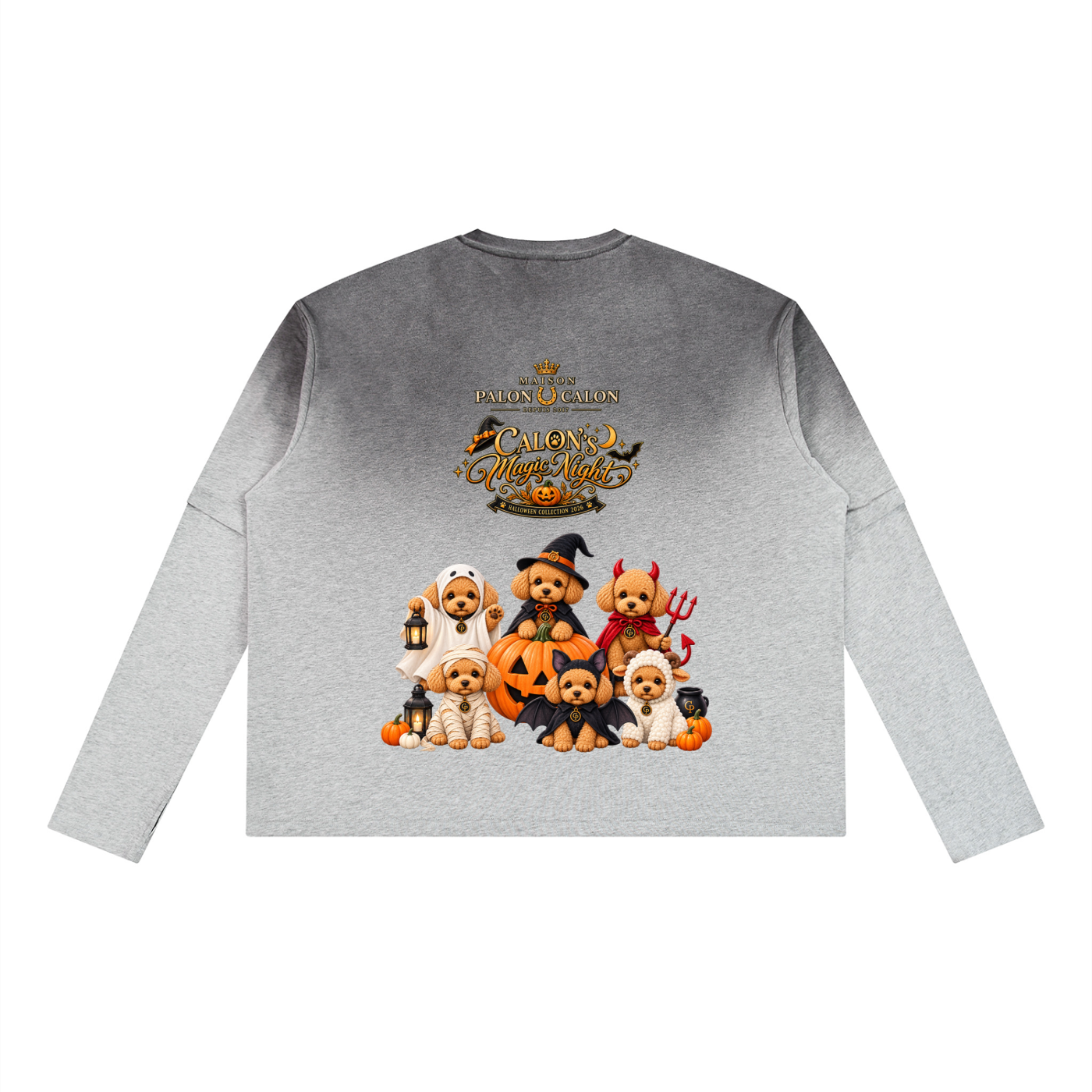 Unisex Vintage Wash Layered T-Shirt