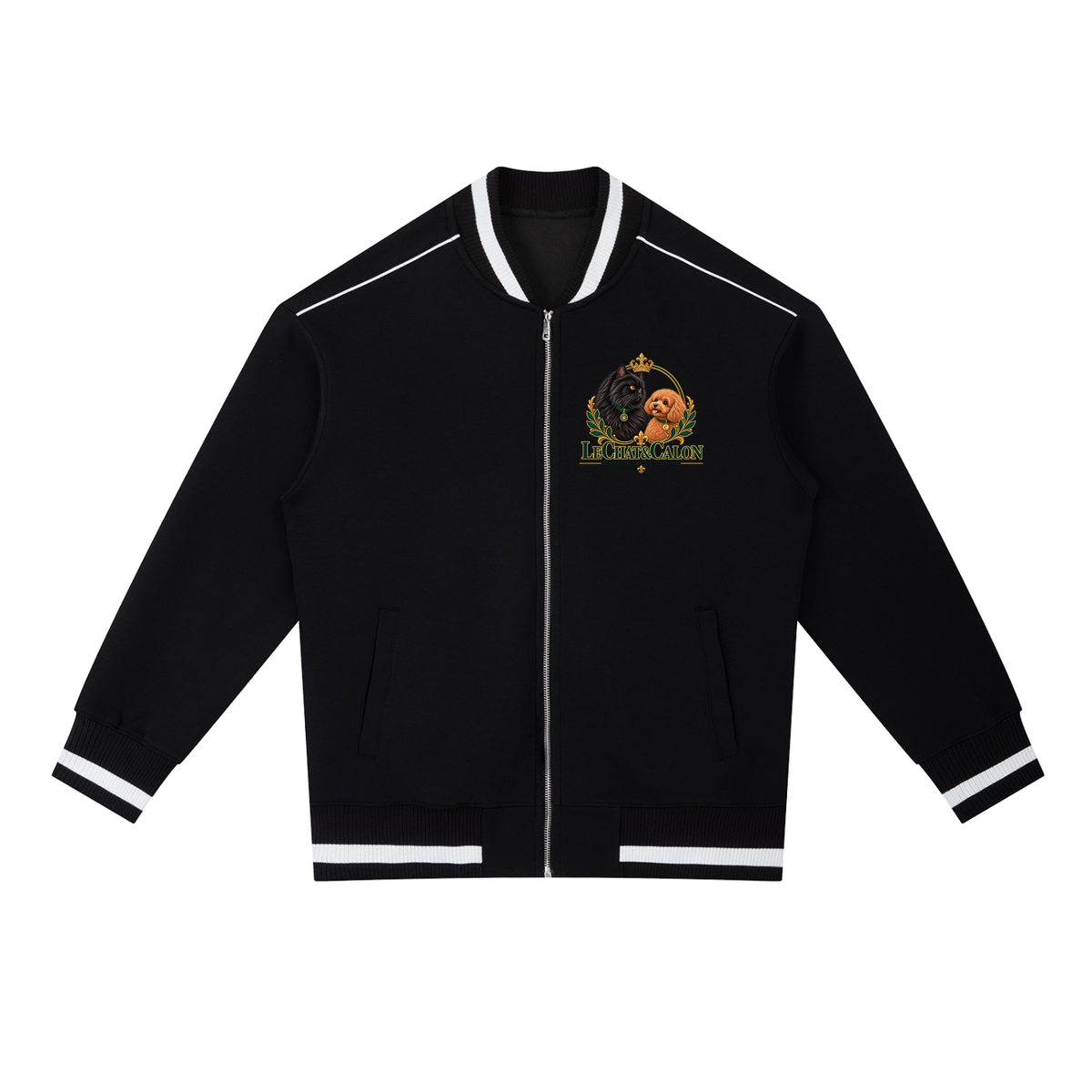 CAT | コントラストパイピング ジップボンバージャケット / Contrast Piping Zip Bomber Jacket