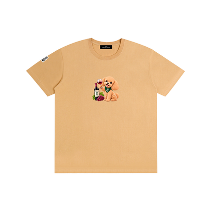 WINE SCHOLAR CALON | ピュアコットン Tシャツ（ユニセックス）/ Unisex Pure Cotton T-Shirt