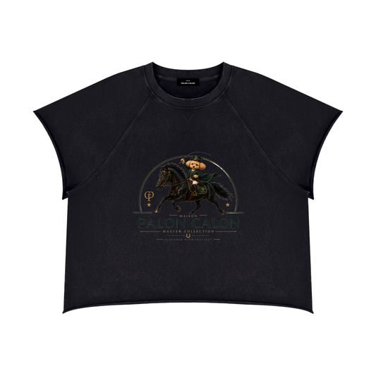 ユニセックス ヴィンテージウォッシュ ローエッジ ボクシー T — Unisex Vintage Wash Raw Edge Boxy T-Shirt