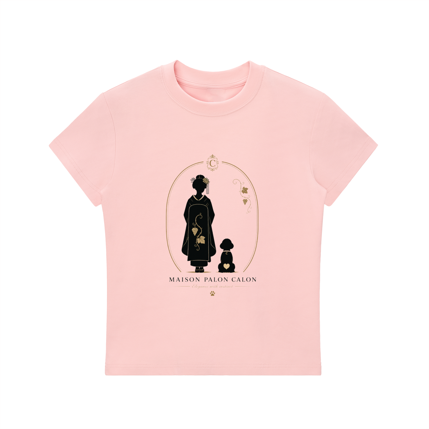 Essential Bodycon Crewneck T-Shirt