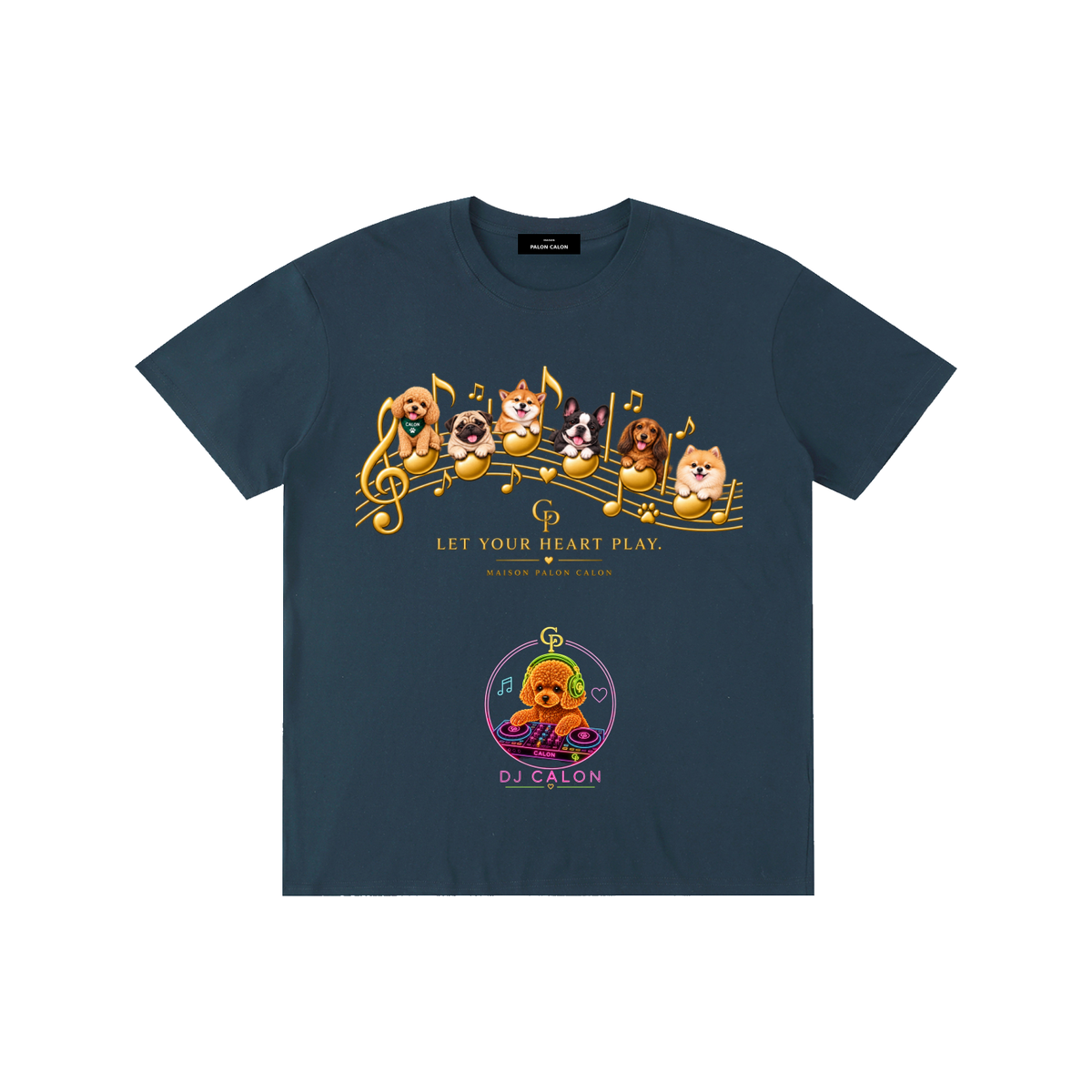 DOG | ベーシック ユニセックス コットンTシャツ / Pure Cotton Unisex T-Shirt