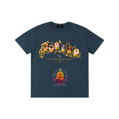 DOG | ベーシック ユニセックス コットンTシャツ / Pure Cotton Unisex T-Shirt