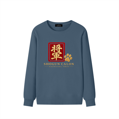 KAGURAZAKA | ユニセックス クラシック コットン スウェットシャツ 将軍| Unisex Classic Cotton Sweatshirt