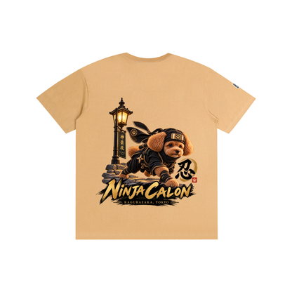 KAGURAZAKA | ユニセックス ピュアコットン Tシャツ忍者 / Pure Cotton Unisex T-Shirt