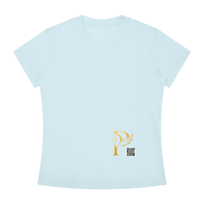 ウィメンズ スリムフィット クルーネック Tシャツ — Women's Slim Fit Crewneck T-Shirt