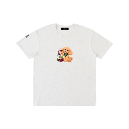 WINE SCHOLAR CALON | ピュアコットン Tシャツ（ユニセックス）/ Unisex Pure Cotton T-Shirt