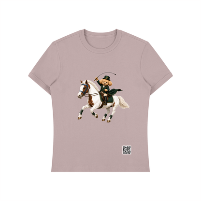 EQUESTRIAN CALON | ユニセックス ヘビーウェイト スリムフィット Tシャツ — Unisex Heavyweight Slim Fit T-Shirt