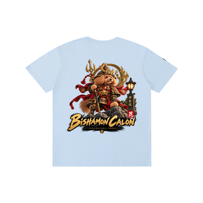 KAGURAZAKA | ユニセックス ピュアコットン Tシャツ毘沙門 / Pure Cotton Unisex T-Shirt