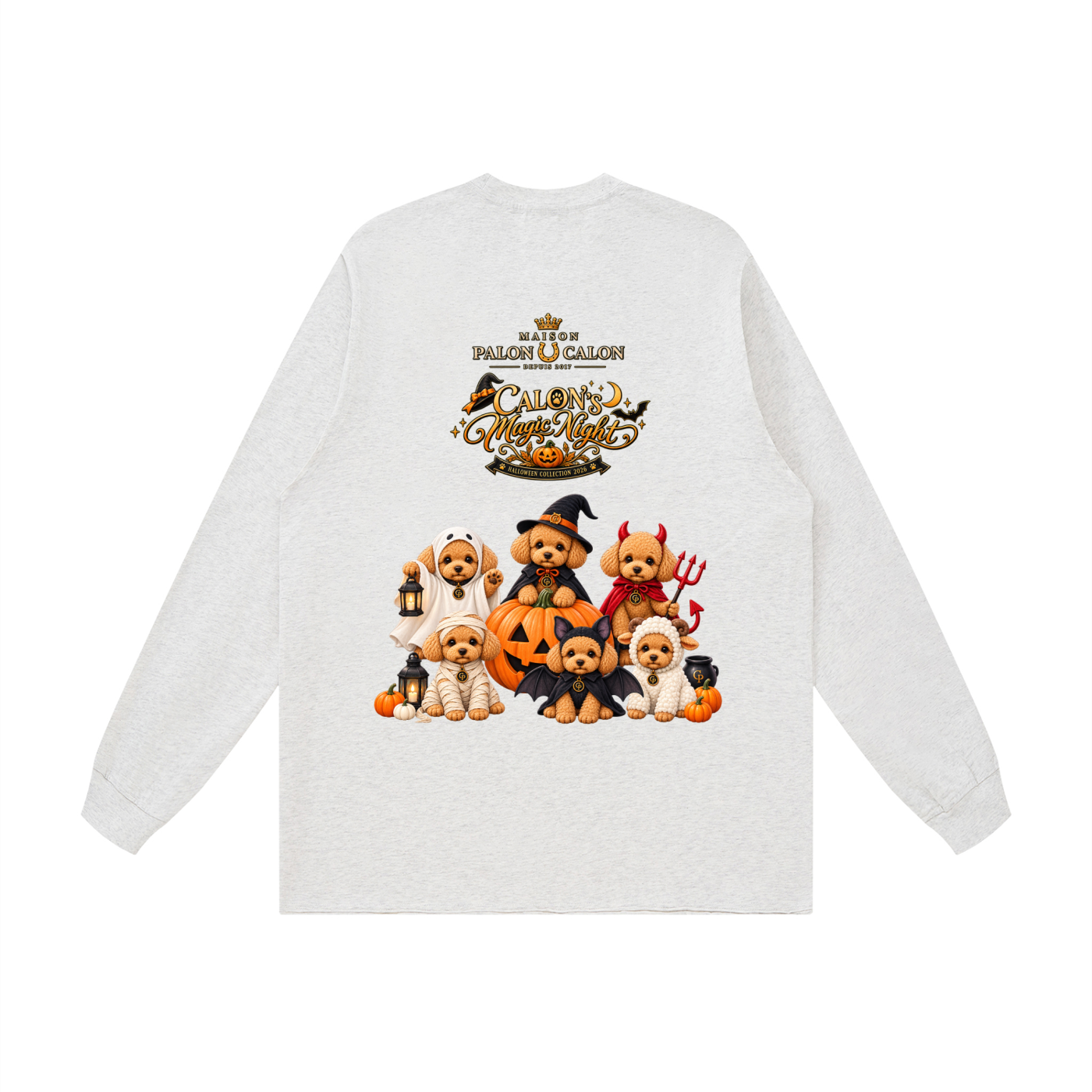 Unisex Raw Hem Long Sleeve T-Shirt