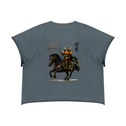 ユニセックス ヴィンテージウォッシュ ローエッジ ボクシー T — Unisex Vintage Wash Raw Edge Boxy T-Shirt