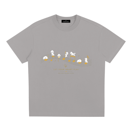 Sorona® ドロップショルダー Tシャツ — ユニセックス