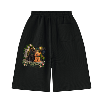 Unisex Waffle Shorts