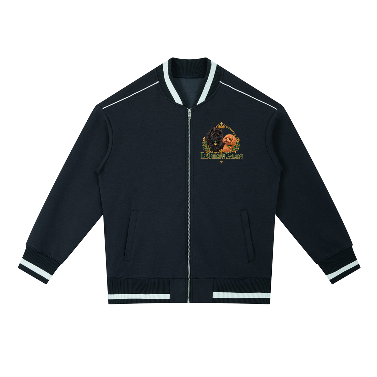 CAT | コントラストパイピング ジップボンバージャケット / Contrast Piping Zip Bomber Jacket