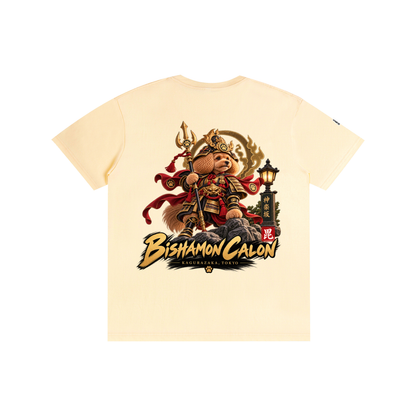 KAGURAZAKA | ユニセックス ピュアコットン Tシャツ毘沙門 / Pure Cotton Unisex T-Shirt