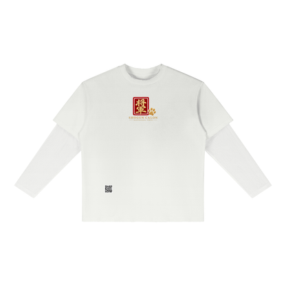 KAGURAZAKA | ユニセックス サンフェード レイヤー Tシャツ将軍 / Unisex Sunfade Layer T-Shirt
