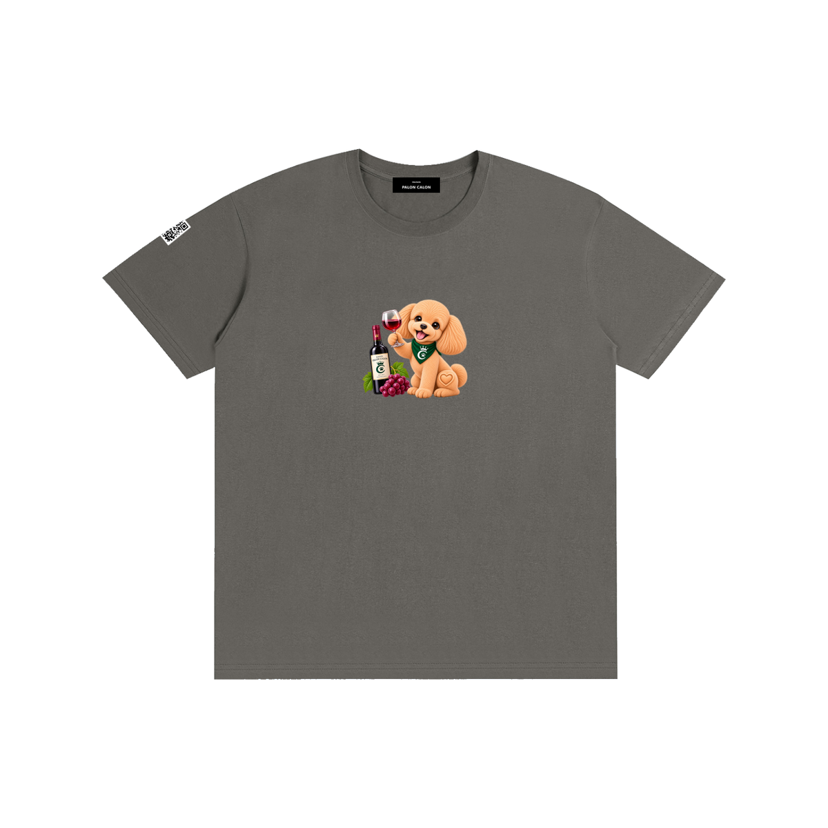 WINE SCHOLAR CALON | ピュアコットン Tシャツ（ユニセックス）/ Unisex Pure Cotton T-Shirt