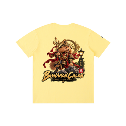 KAGURAZAKA | ユニセックス ピュアコットン Tシャツ毘沙門 / Pure Cotton Unisex T-Shirt