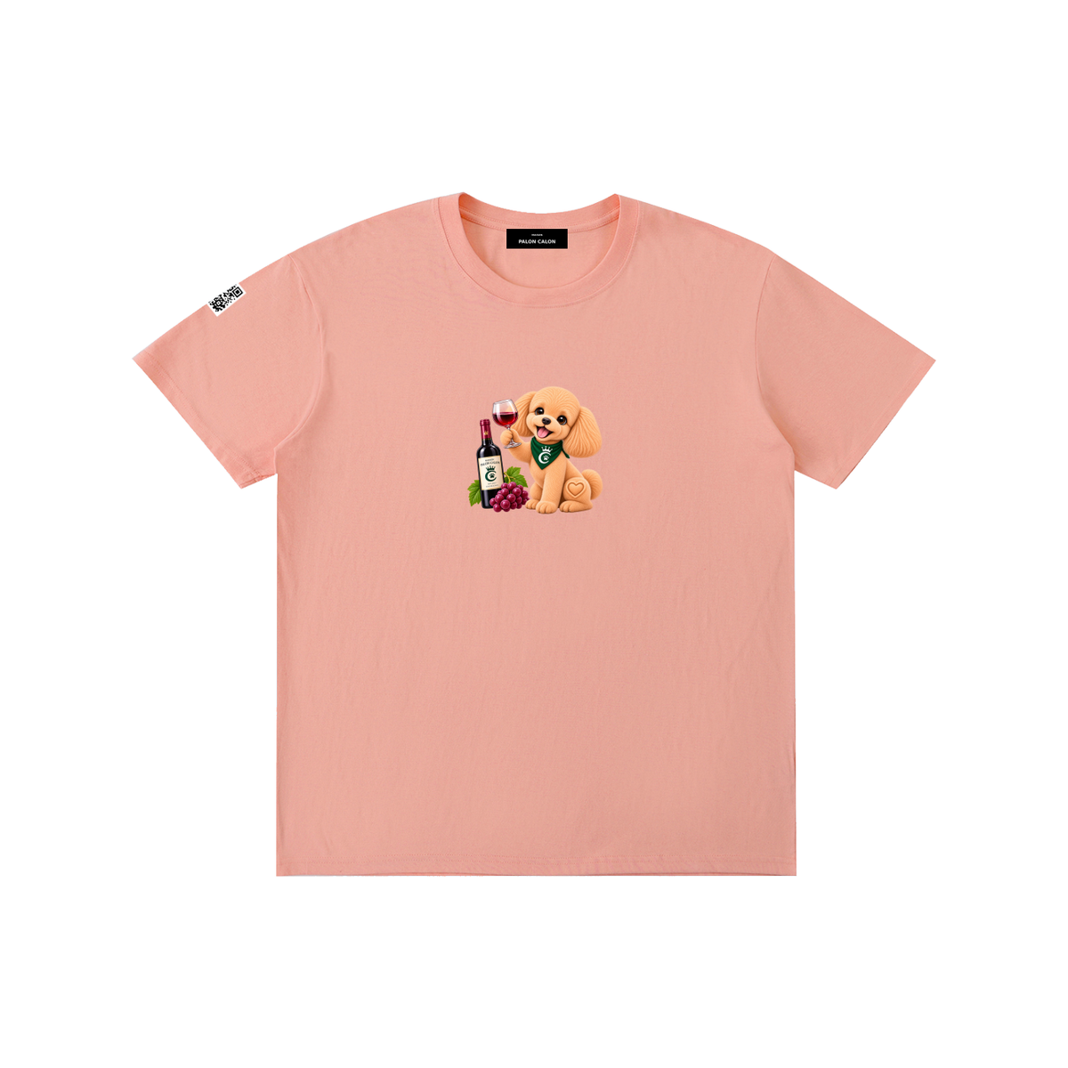WINE SCHOLAR CALON | ピュアコットン Tシャツ（ユニセックス）/ Unisex Pure Cotton T-Shirt