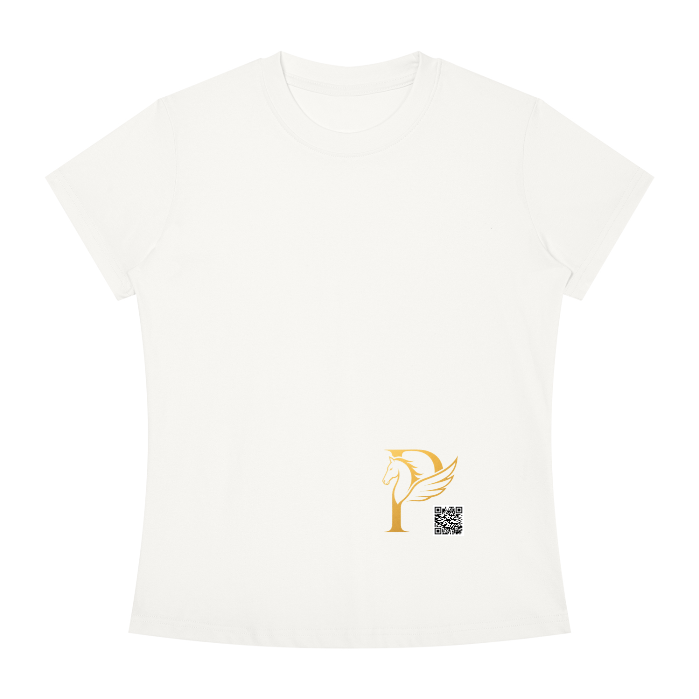 ウィメンズ スリムフィット クルーネック Tシャツ — Women's Slim Fit Crewneck T-Shirt