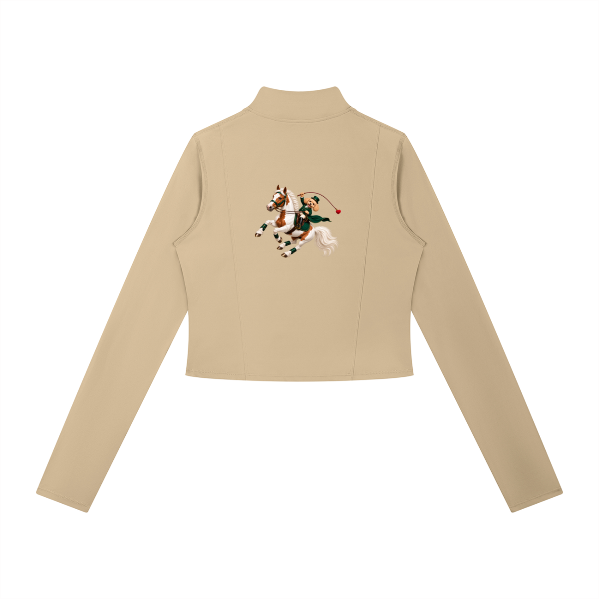 EQUESTRIAN CALON | ウィメンズ フルジップ スポーツジャケット / Women's Full-Zip Sports Jacket