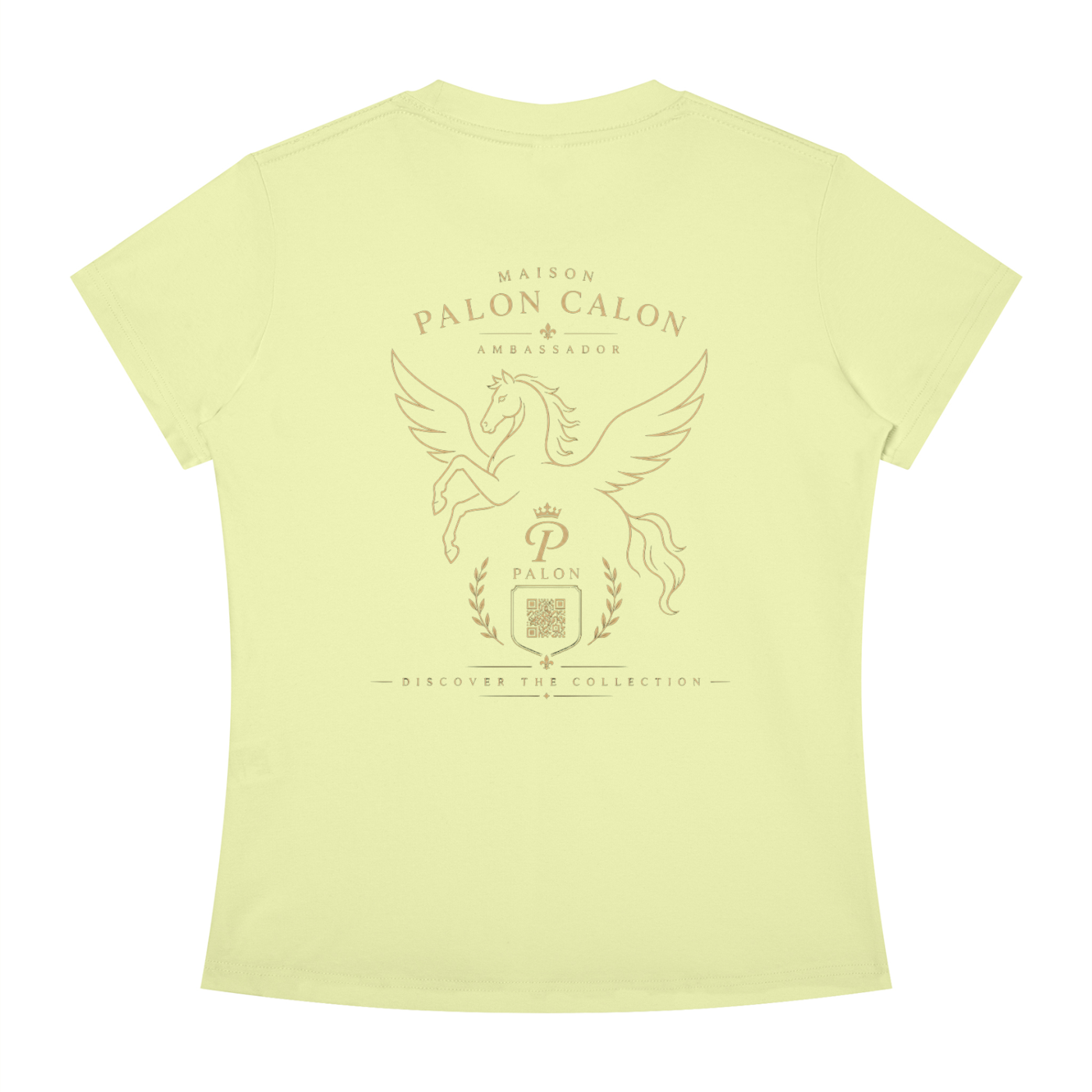 ウィメンズ スリムフィット クルーネック Tシャツ — Women's Slim Fit Crewneck T-Shirt